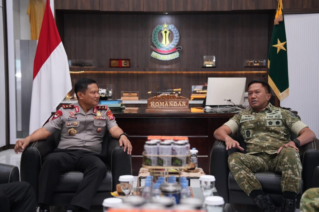 Kapolda Banten dan Danrem 064/MY Pererat Sinergitas, Perkuat Keamanan dan Dukung Pembangunan Daerah